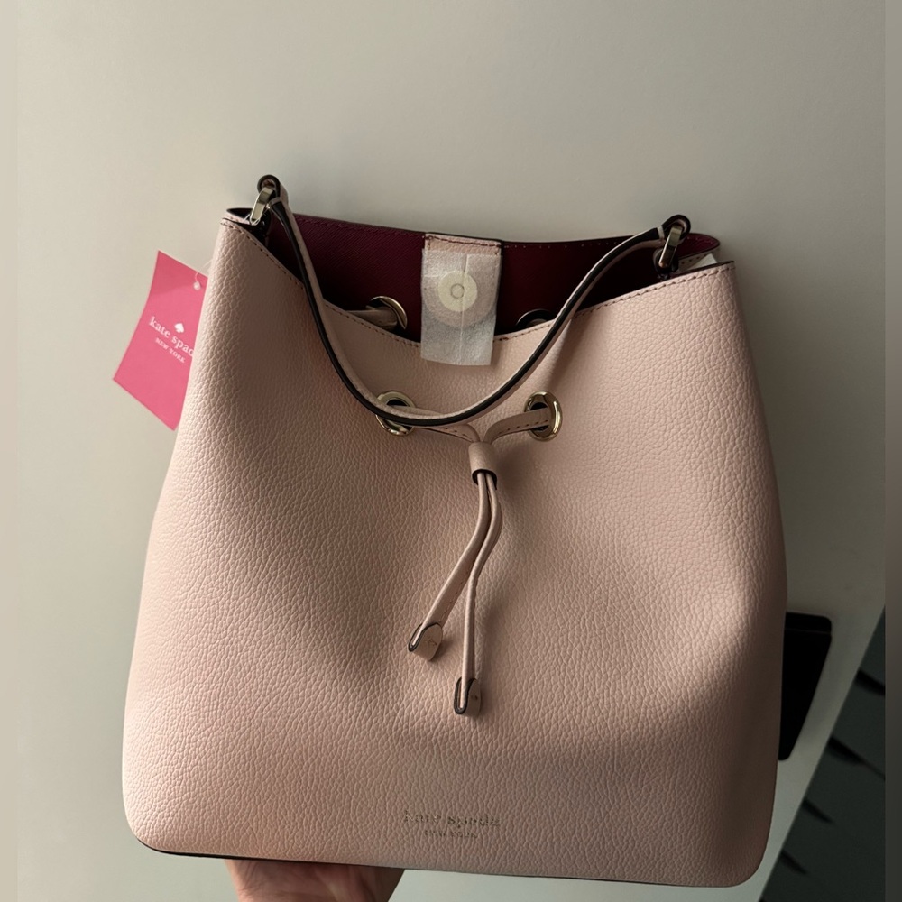 KATE SPADE ♠️ Large Bucket | EVA Rose Smoke